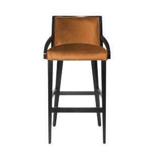 FFE furniture- Alias barstool, front view