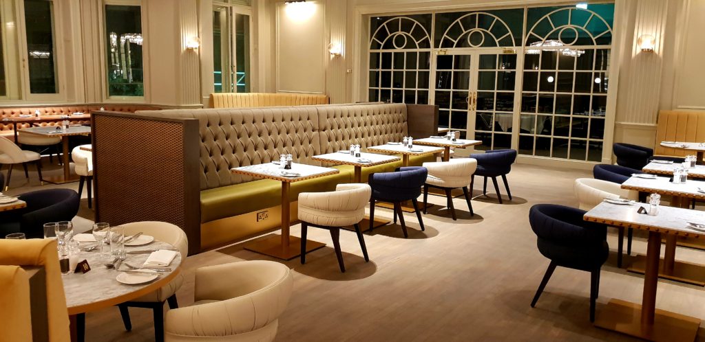 Bespoke fixed seating and tables