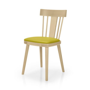 Contract furniture dining chair - Bamba 386 - front