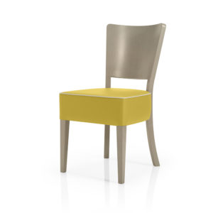 Contract furniture - Lorena armchair with padded seat
