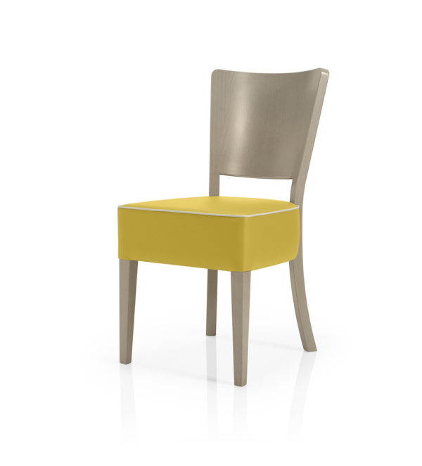 Contract furniture - Lorena armchair with padded seat