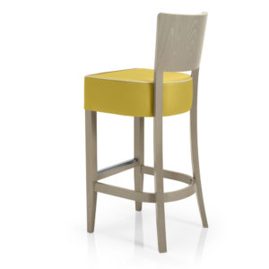Contract furniture - Lorena barstool with padded seat
