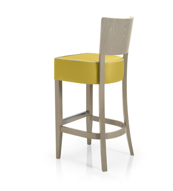 Contract furniture - Lorena barstool with padded seat