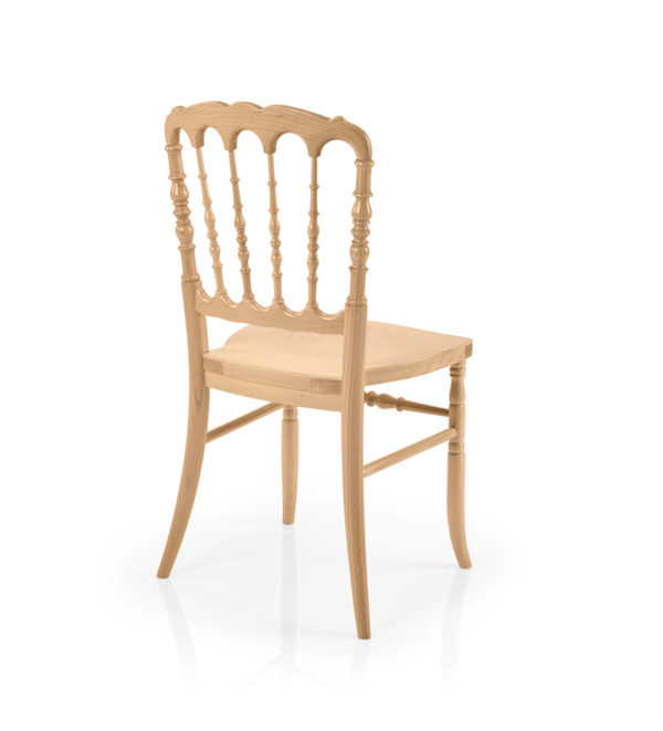 Contract furniture dining chair - Romana, rear view